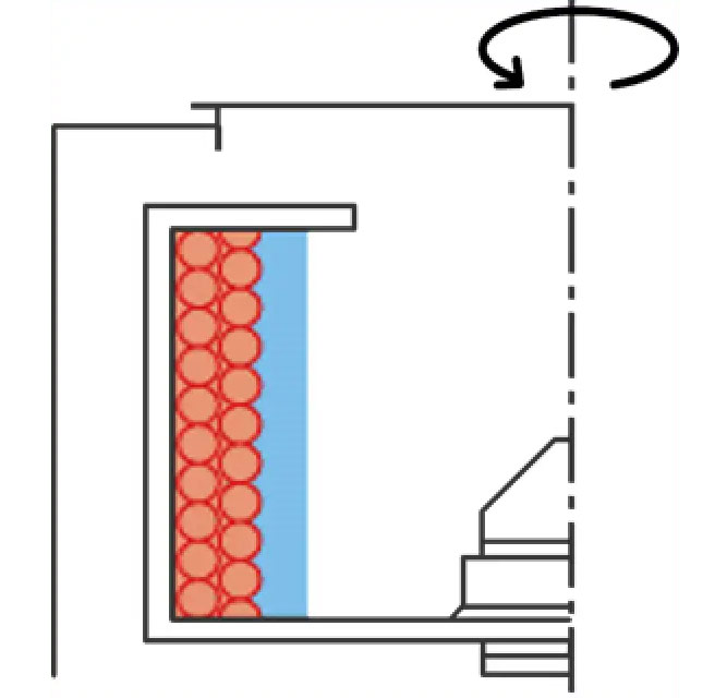 Centrifugal sedimentation separation